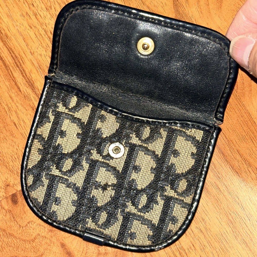 Authentic Vintage Christian Dior Trotter Coin Purse - Picture 12 of 16